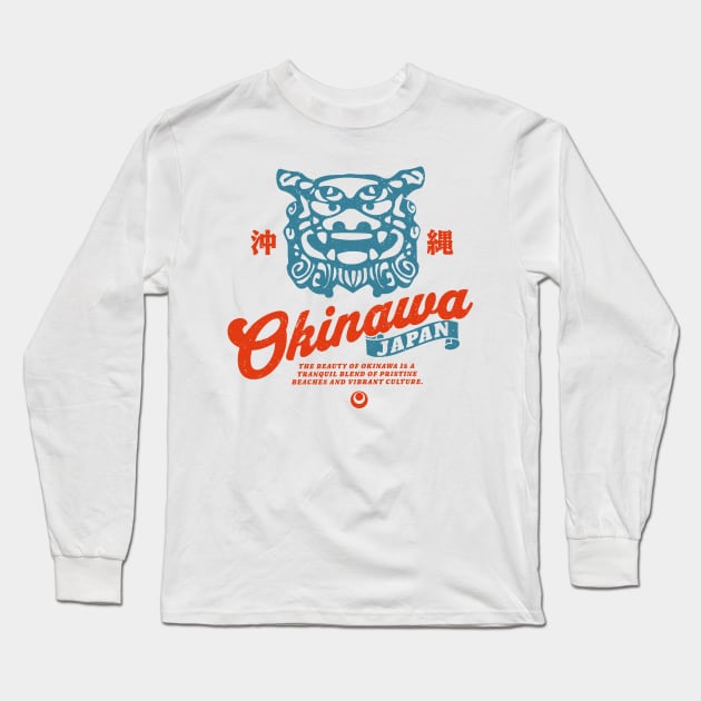 Okinawa, Japan City Long Sleeve T-Shirt by Issho Ni